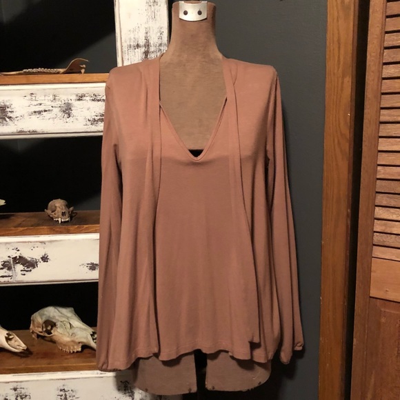 ASOS Blush Pussybow Blouse - Picture 2 of 8